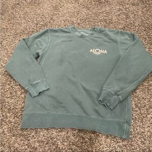 aloha collection crewneck sweatshirt women’s size small